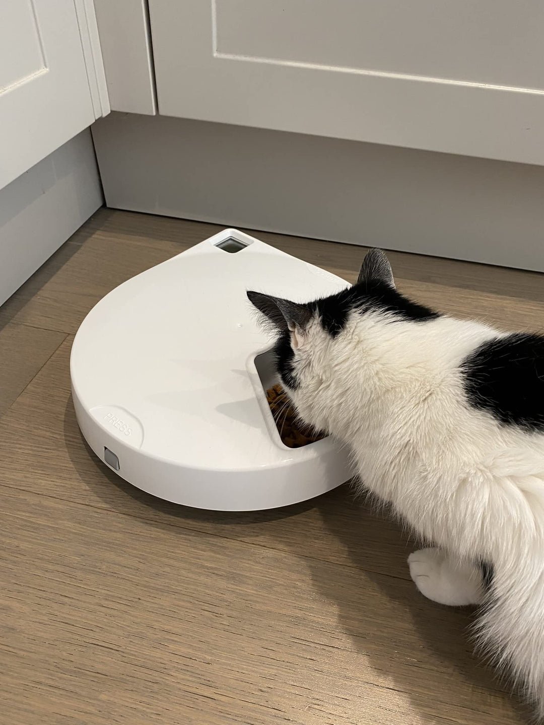 Futterautomat 5-Napf mit Digitaltimer &amp; Kühlakkus für Katzen - Bild 3