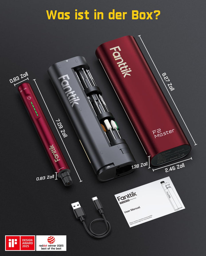 Akku-Multifunktionswerkzeug Mini 100g mit 5 Stufen &amp; LED-Anzeige - Bild 9