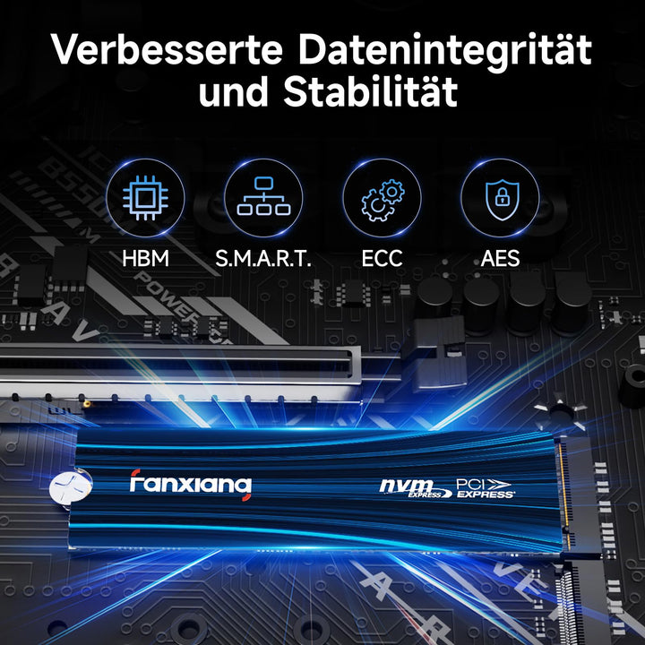 M.2 NVMe SSD PCIe 4.0 2TB bis 7100MB/s PS5-kompatibel - Bild 5
