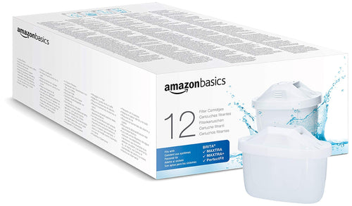 Wasserfilterkartusche 12er-Set für BRITA Systeme inkl. PerfectFit