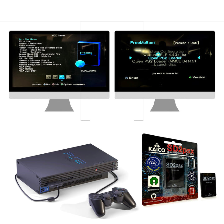 Speicherkarten-Adapter PS1 &amp; PS2 mit 8 GB MicroSD, unbegrenzt erweiterbar - Bild 3