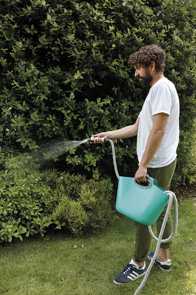 Ausziehbarer Gartenschlauch 10-30 m mit Sprühpistole und Tragetasche - Bild 8