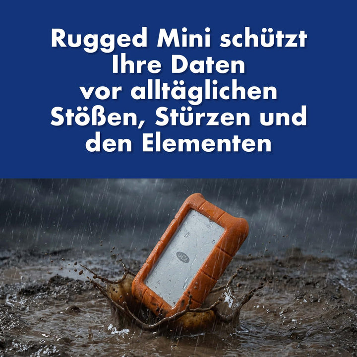 Externe Festplatte 1TB stoßfest wasserdicht USB 3.0 tragbar - Bild 4