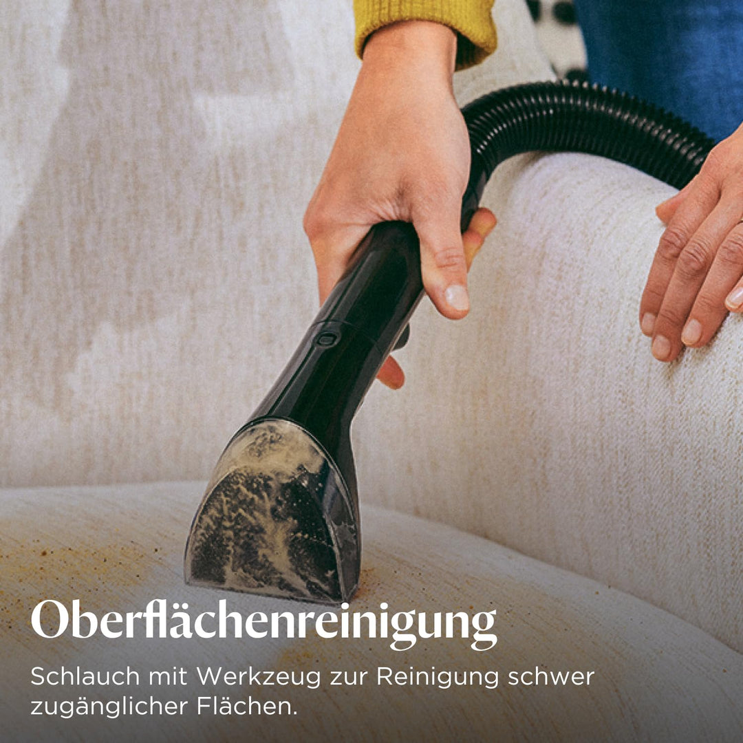 Teppichreiniger HydroSteam 1300W mit Dampfvorbehandlung und Schnelltrocknung - Bild 6