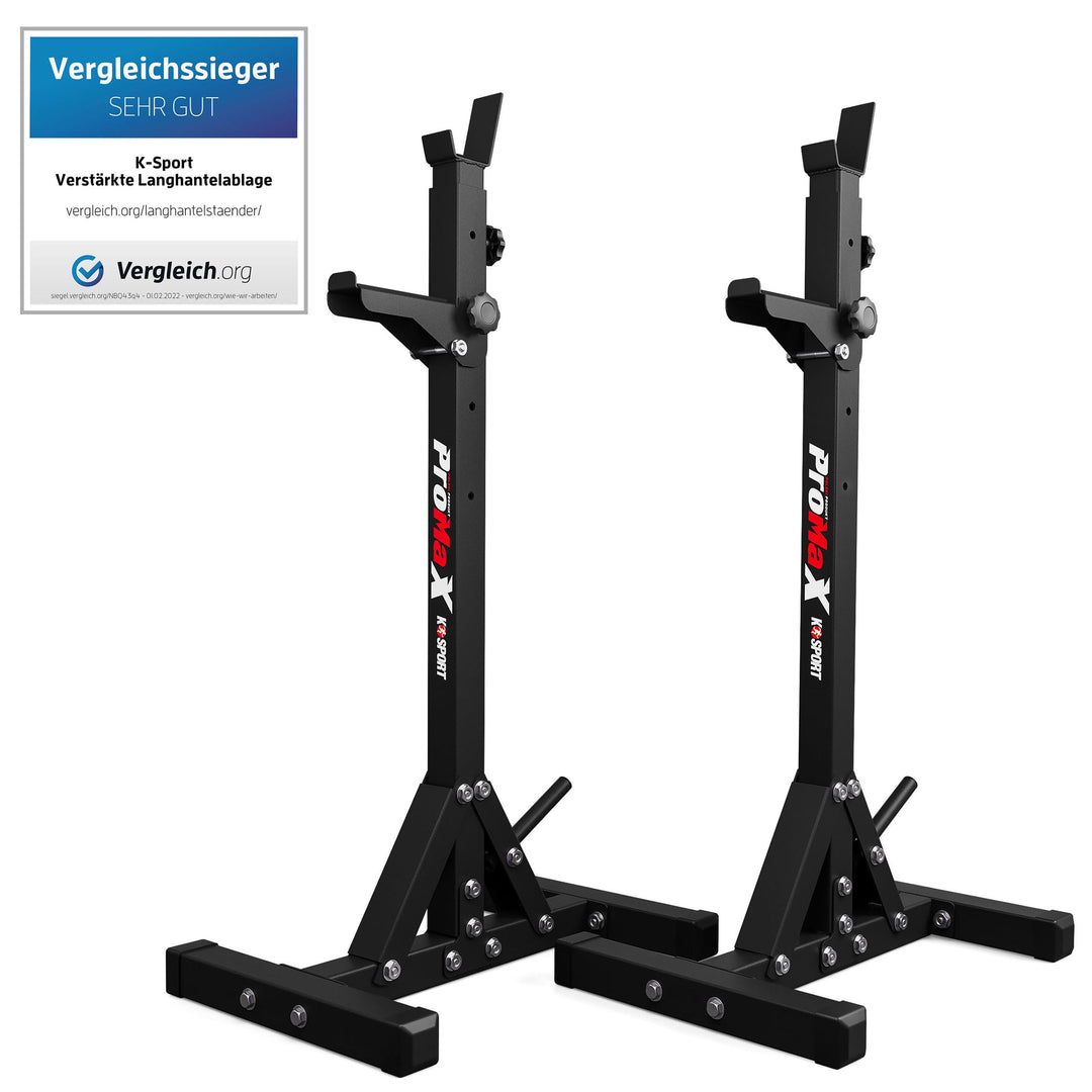Squat Rack Stahl höhenverstellbar 250 kg für Home Gym - Bild 5