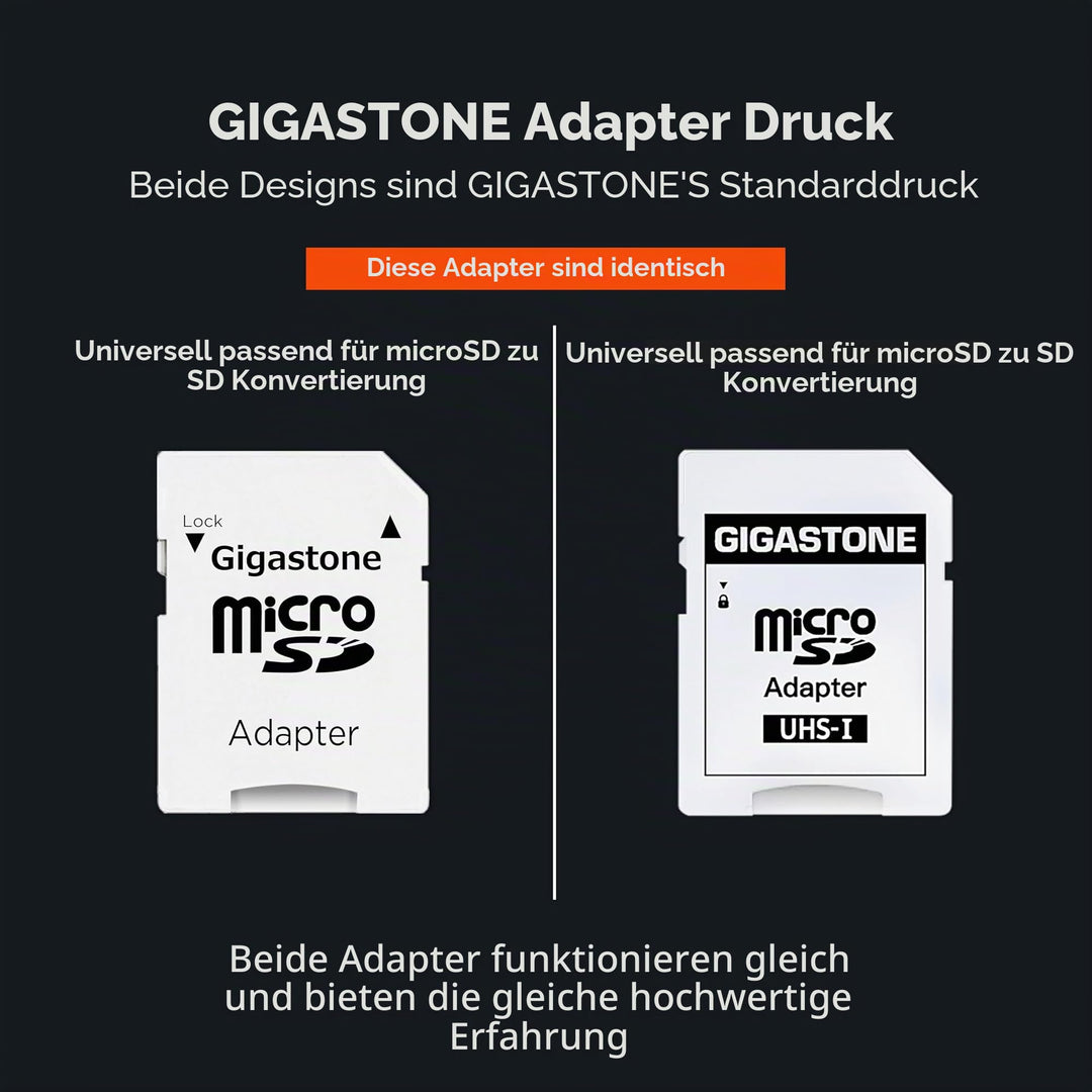 MicroSDHC Karte 32GB 5er-Pack UHS-I U1 mit SD-Adapter Full HD - Bild 3