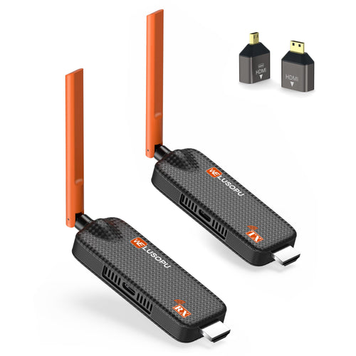 HDMI Funk-Transmitter Set 4K/1080P 5GHz bis 6 Displays 50m Reichweite