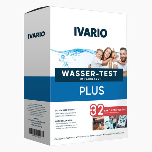 Labor-Wassertest Leitungswasser Schwermetalle & Nitrat Analyse-Set