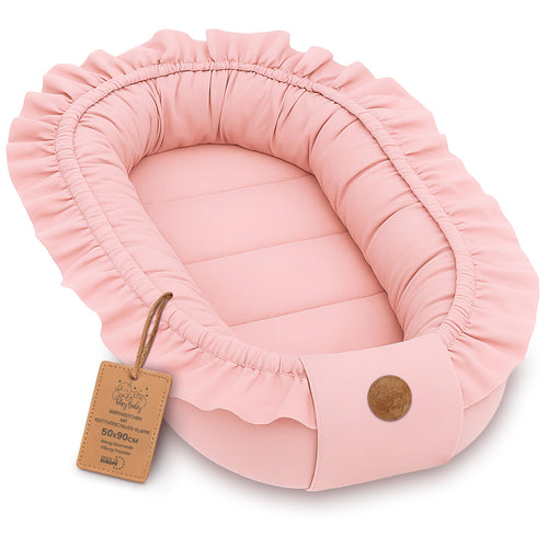Babynest Neugeborene 90x50 cm weich waschbar für Bett und Reise