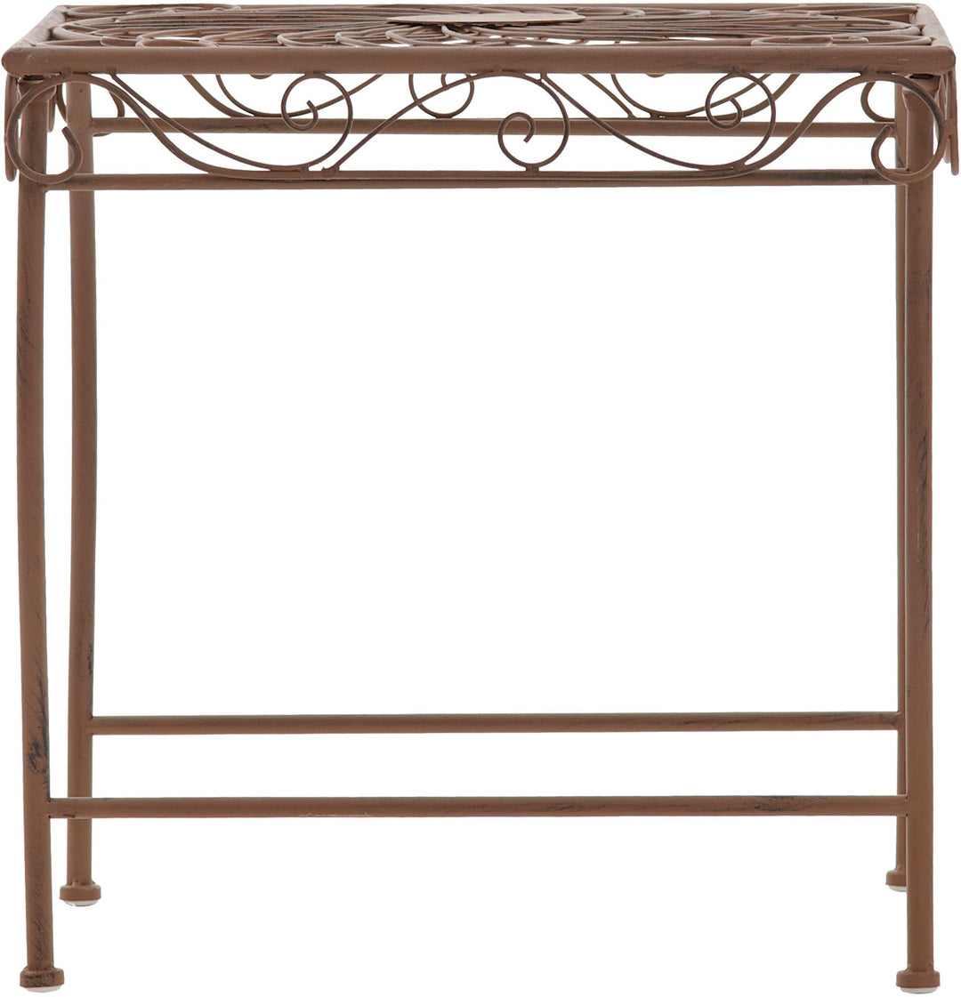 Beistelltisch Eisen Jugendstil ornamental für Garten und Balkon - Bild 5