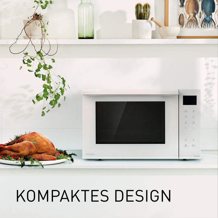Kombi-Mikrowelle mit Grill 23 l Inverter-Technologie Flachbett weiss - Bild 6