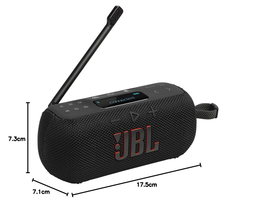 DAB+/UKW Bluetooth Radio tragbar IP68 mit 15h Akku schwarz - Bild 8