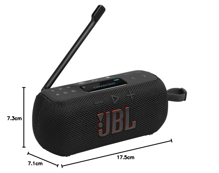 DAB+/UKW Bluetooth Radio tragbar IP68 mit 15h Akku schwarz - Bild 8