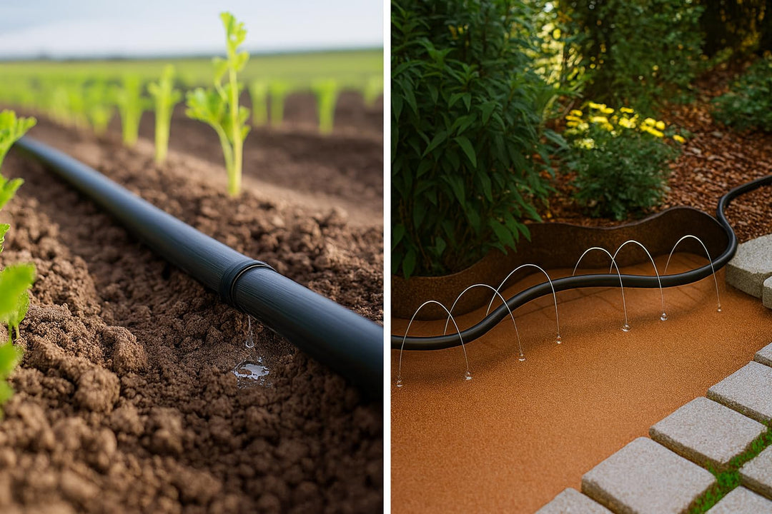 Tropfschlauch 100m 16mm LDPE schwarz 33cm Abstand Gartenbewässerung - Bild 5