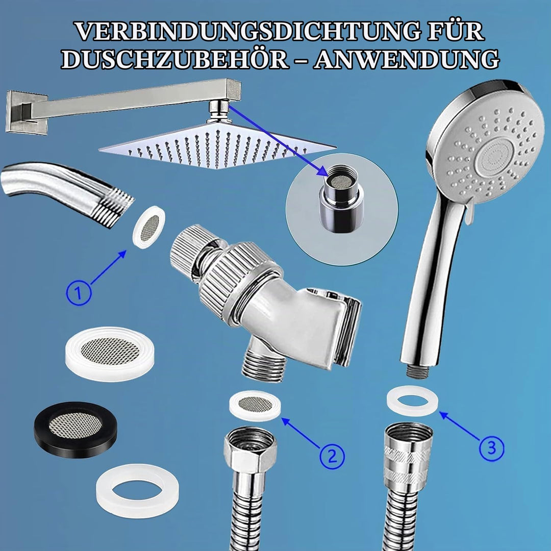 O-Ring und Dichtungsset 1000-teilig 18 Grössen für Sanitär - Bild 8