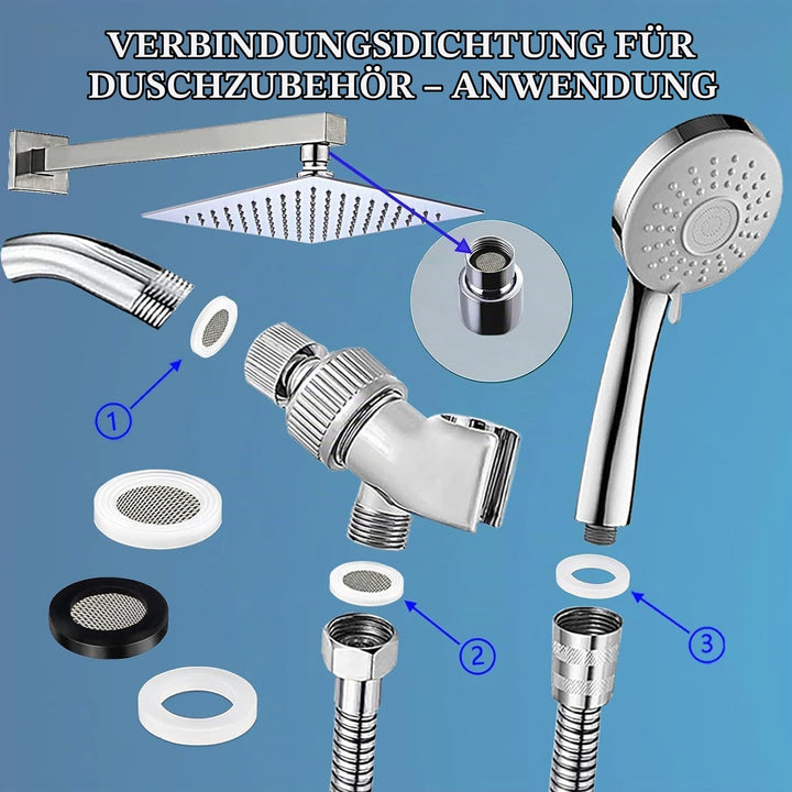 O-Ring und Dichtungsset 1000-teilig 18 Grössen für Sanitär - Bild 8