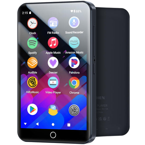 MP3 Player WiFi Bluetooth 4-Zoll Touchscreen 32GB Android 13