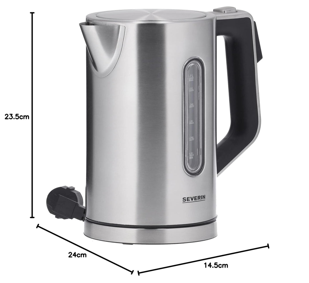 Wasserkocher 1,7 L Edelstahl 3000 W mit Temperaturwahl 40–100°C - Bild 11
