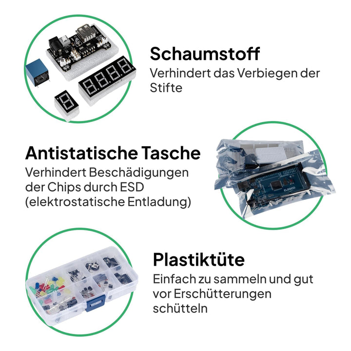 Elektronik Starter-Kit 200+ Bauteile kompatibel mit Arduino IDE - Bild 5