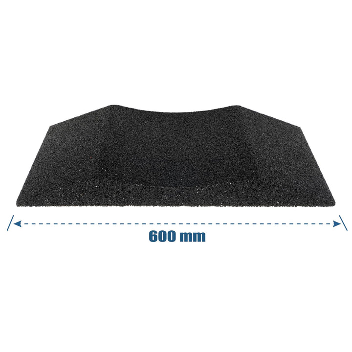 Reifenwiege Gummigranulat 4er-Set 300mm breit bis 285er Reifen - Bild 3