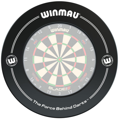 Dart Surround bedruckt schwarz für Bristle Dartboards 67,5 cm