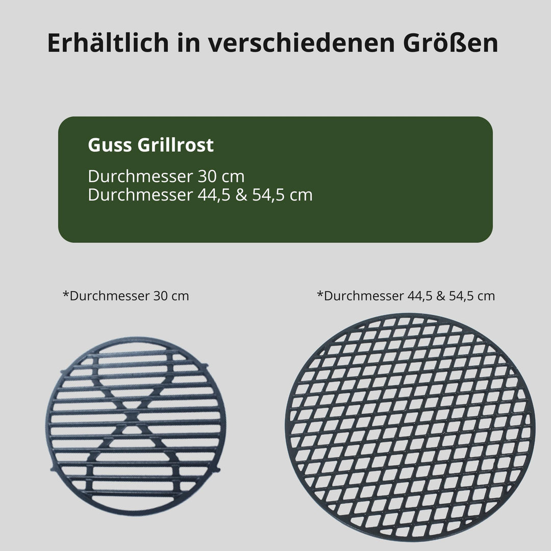 Grillrost Gusseisen emailliert Ø 54,5 cm für Kugelgrill 55–57 cm - Bild 4