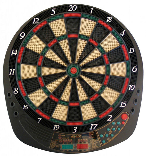 Elektronische Dartscheibe mit LCD-Anzeige 21 Spiele 65 Varianten