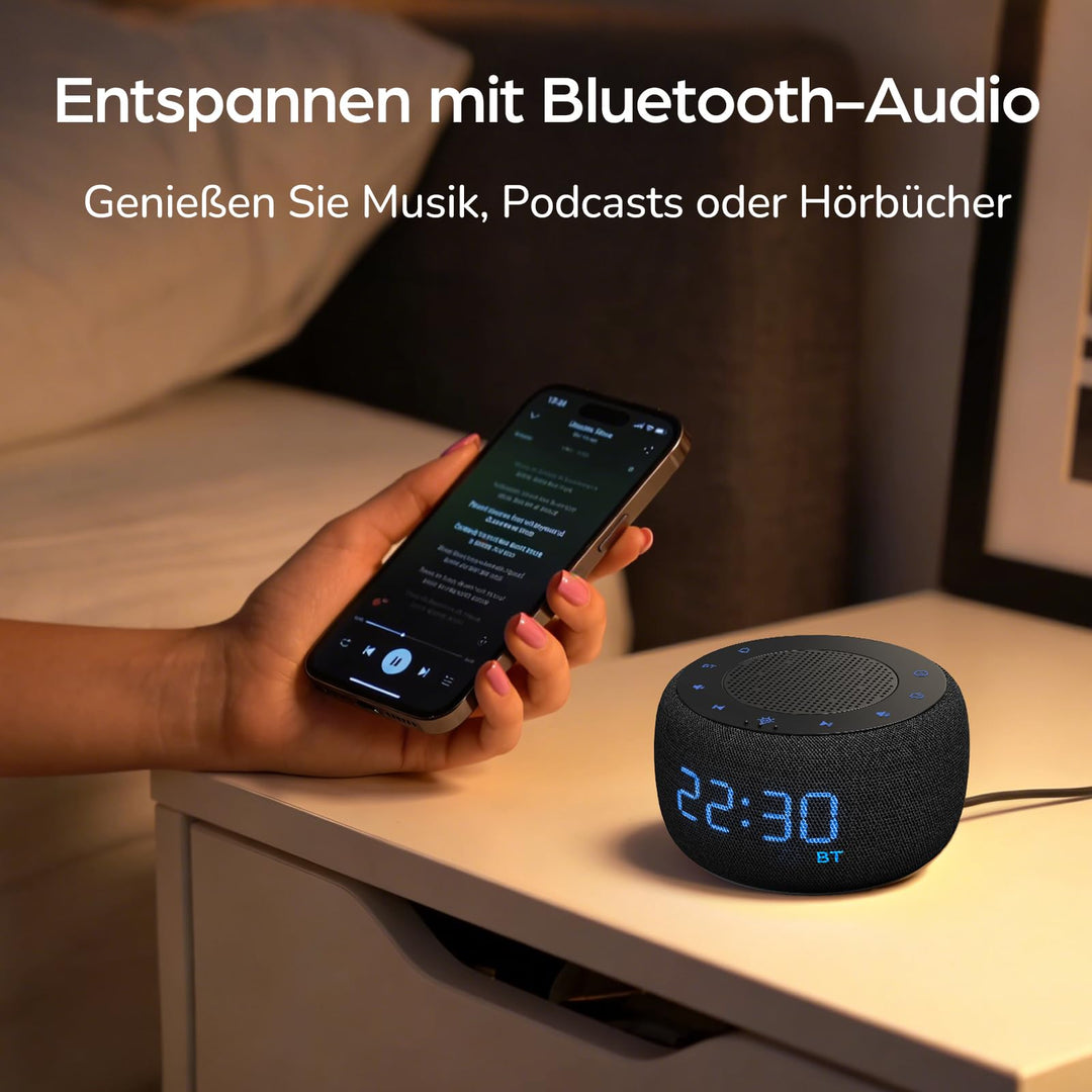 Radiowecker Digital 3-in-1 mit Bluetooth 5.0 und Nachtlicht - Bild 3