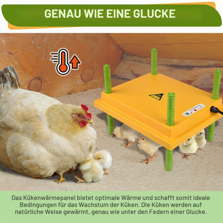 Wärmeplatte Küken 25x30 cm temperatureinstellbar 30–65°C - Bild 3