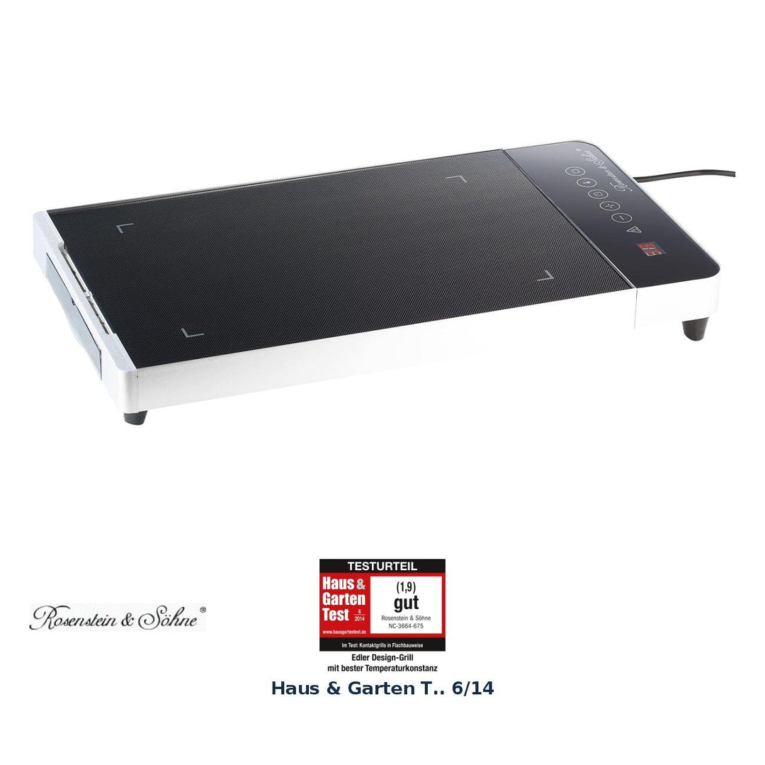 Tischgrill Glaskeramik mit Timer und Touch-Display 800 W 300°C - Bild 2