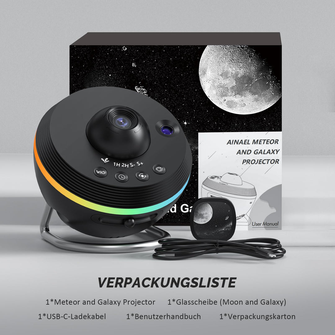 Sternenhimmel Projektor 5K Planetarium mit Meteoreffekt für Schlafzimmer - Bild 6