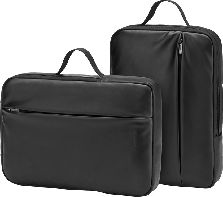Laptop-Rucksack Nylon vertikal für Laptops bis 13 Zoll schwarz - Bild 5