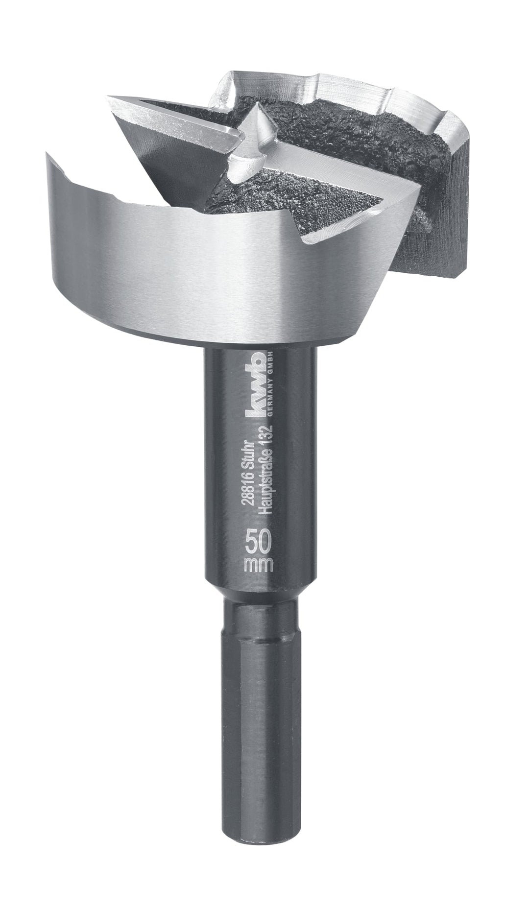 Forstnerbohrer 50 mm Spezialstahl mit Wellenschliff für Holz