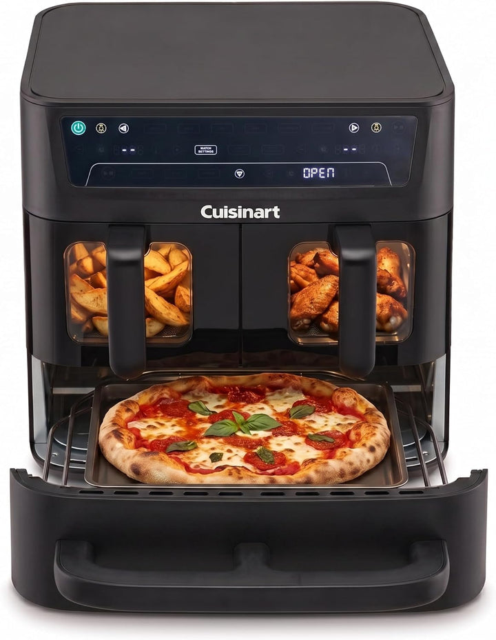 Heissluftfritteuse 3 Zonen 13,6 L PFAS-frei mit Ofen &amp; Grill