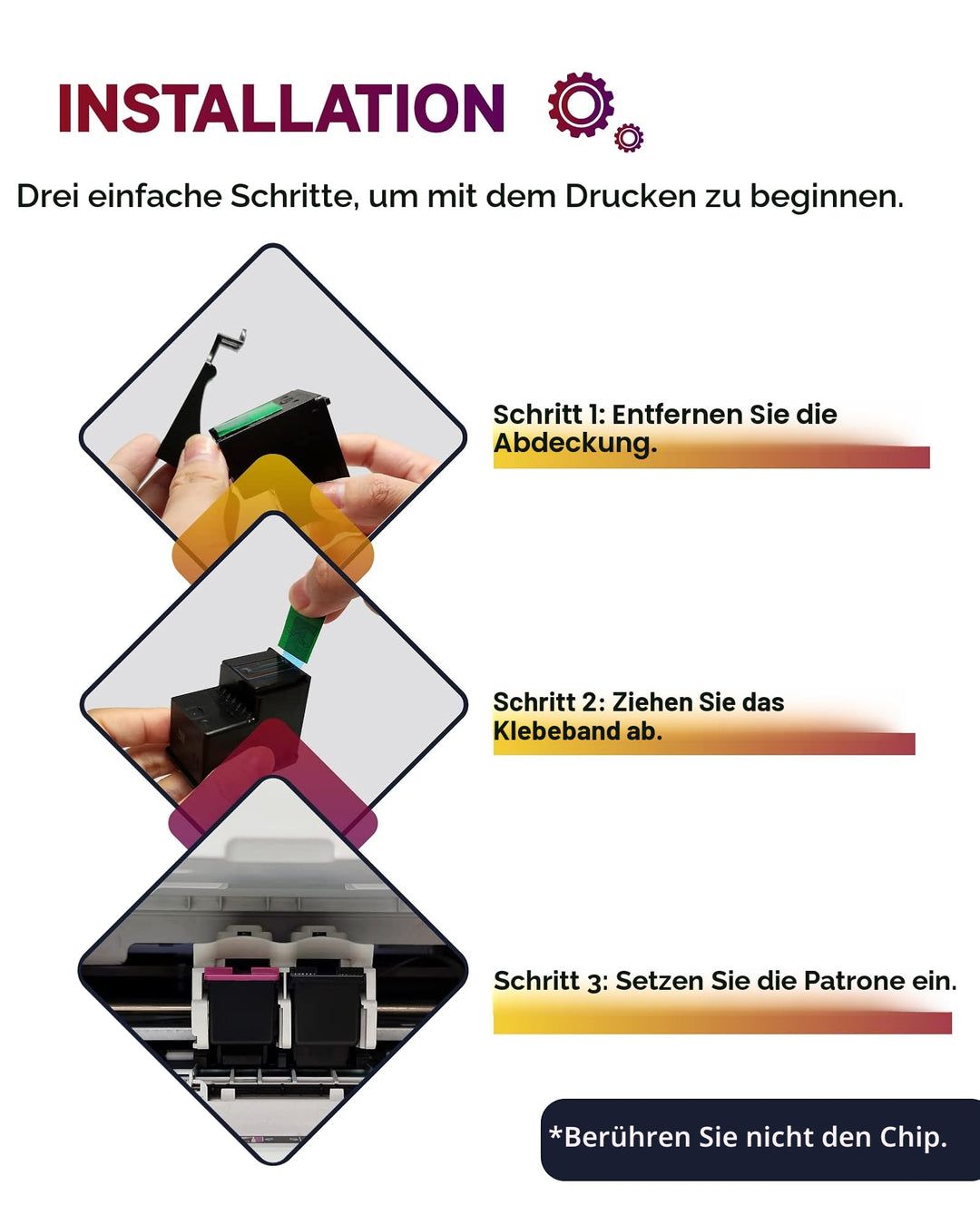 Druckerpatronen PG-545XL CL-546XL kompatibel für Canon Pixma 2er-Set - Bild 5