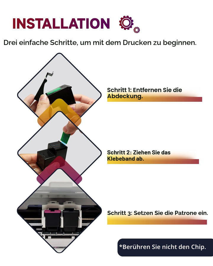 Druckerpatronen PG-545XL CL-546XL kompatibel für Canon Pixma 2er-Set - Bild 5