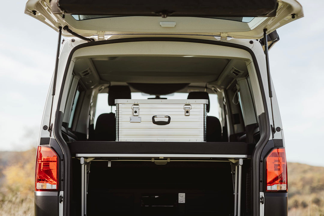 Aluminiumbox 47 L stapelbar spritzwasserdicht für Transport und Lager - Bild 2