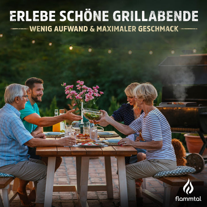 Plancha Grillplatte Edelstahl 4mm 40x30cm mit Grillspachteln - Bild 7