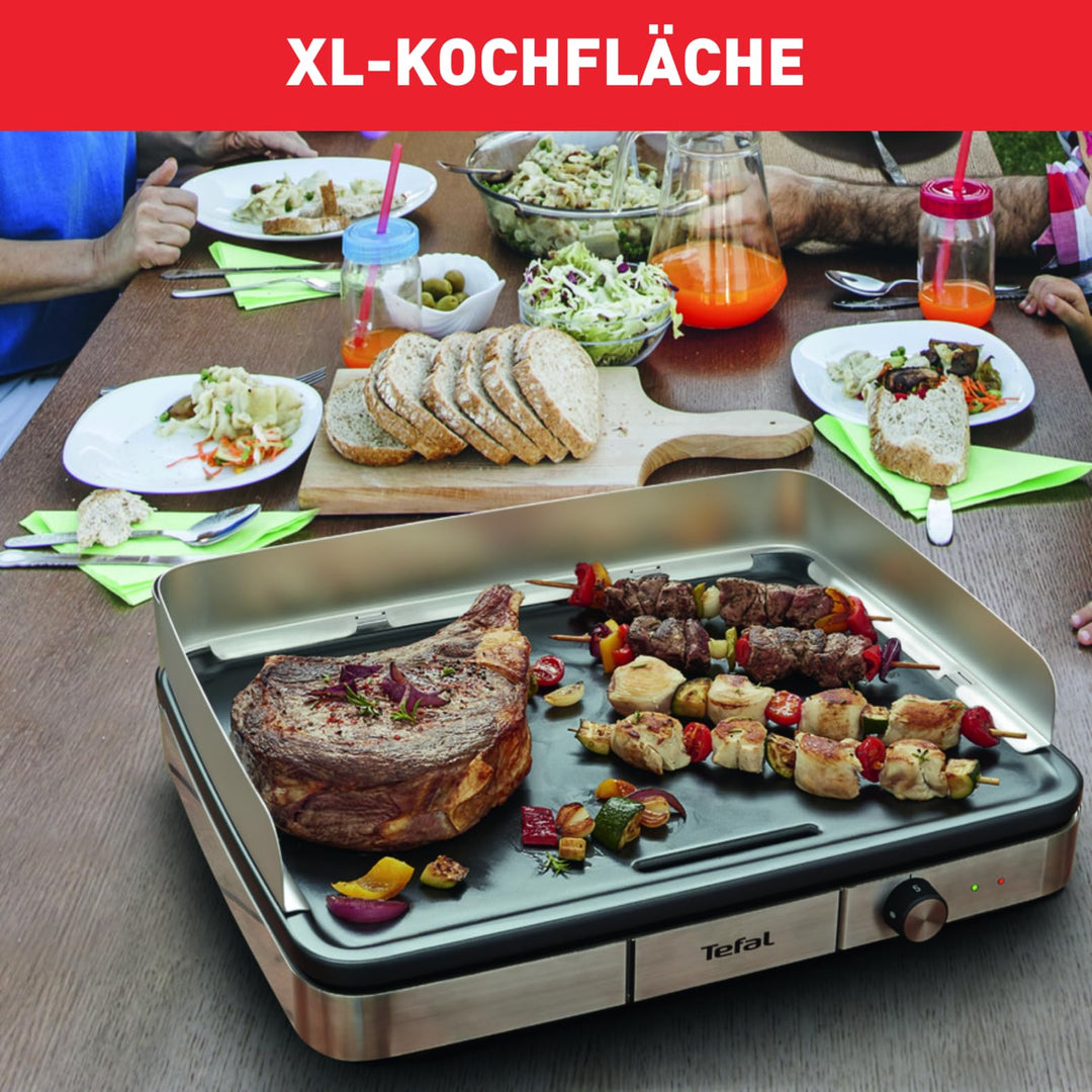 Elektro-Tischgrill Plancha XXL Antihaft 2300W für 10 Personen - Bild 4