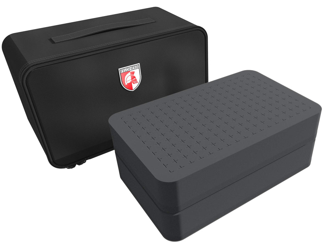 Figurentasche Schaumstoff-Einlagen 40mm Raster für Tabletop-Miniaturen - Bild 2