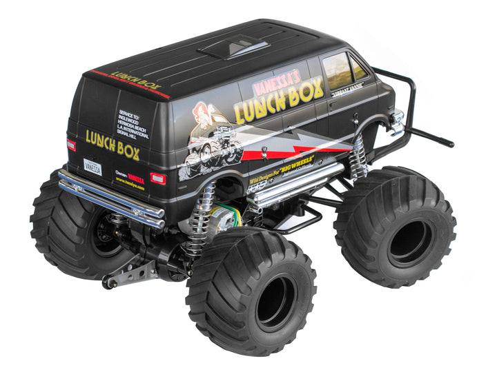 RC Monster Truck Bausatz 1:12 Schwarze Edition mit Wheelie-Bar - Bild 2