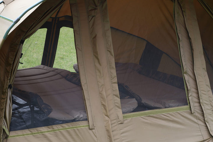 Karpfenzelt 1-2 Personen Bivvy 3,02x2,92x1,65m Schnellaufbau - Bild 5