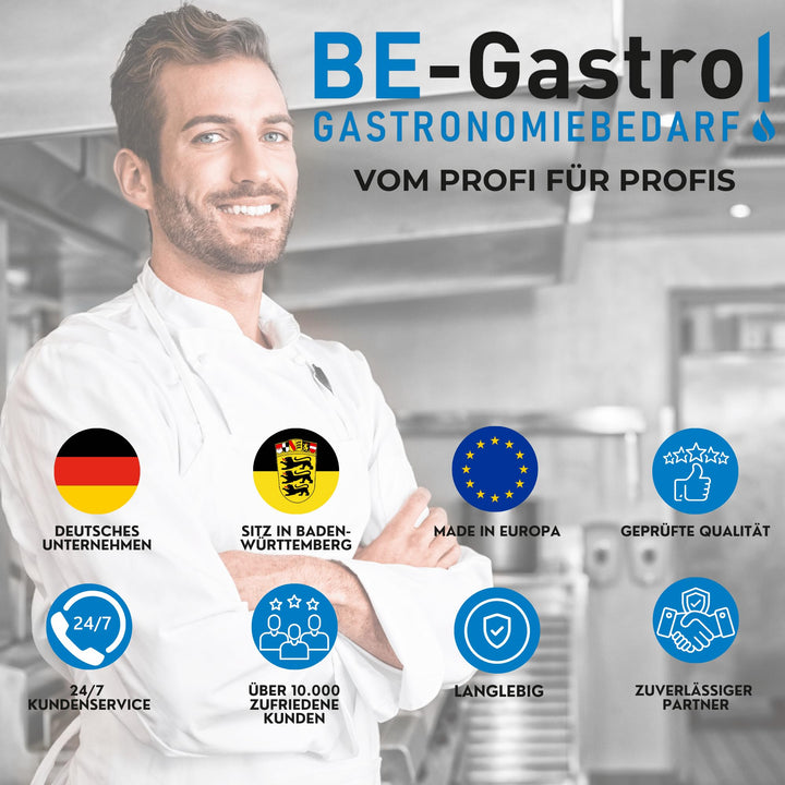 Geschirrbrause Gastro Komplett-Set Edelstahl mit Drehgriff - Bild 5