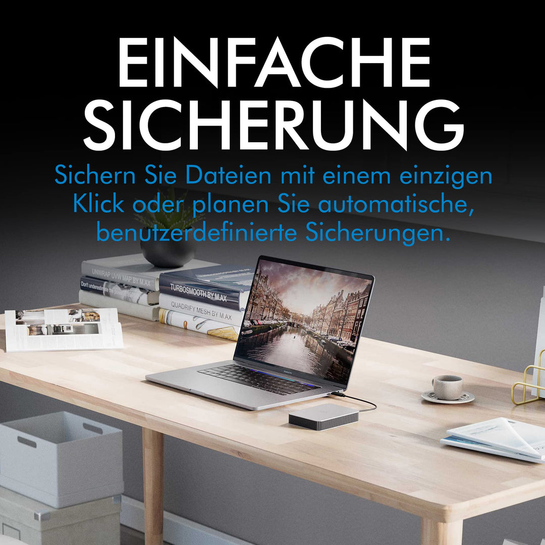 Externe Festplatte 2TB USB-C Plug-and-Play für PC, Mac, iPad - Bild 8