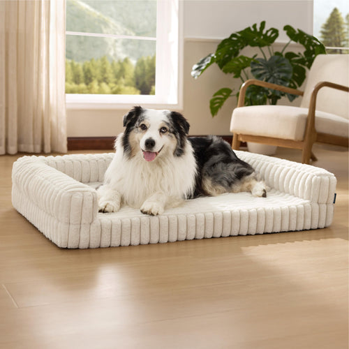 Orthopädisches Hundebett grosse Hunde Memory-Schaum 106x76x18cm