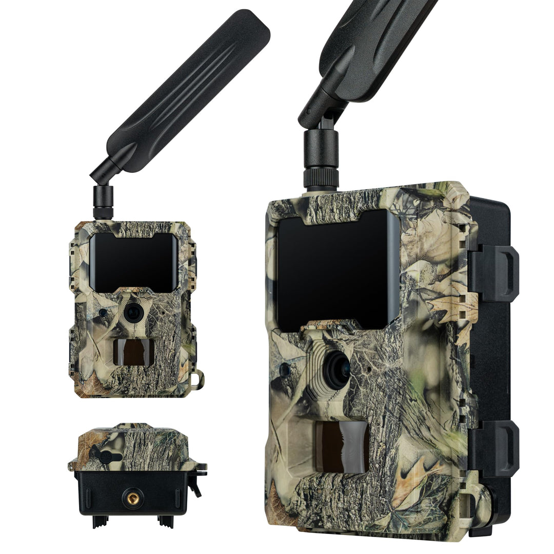 Wildkamera 4G LTE mit App und Cloud 12MP Full HD Camouflage - Bild 5