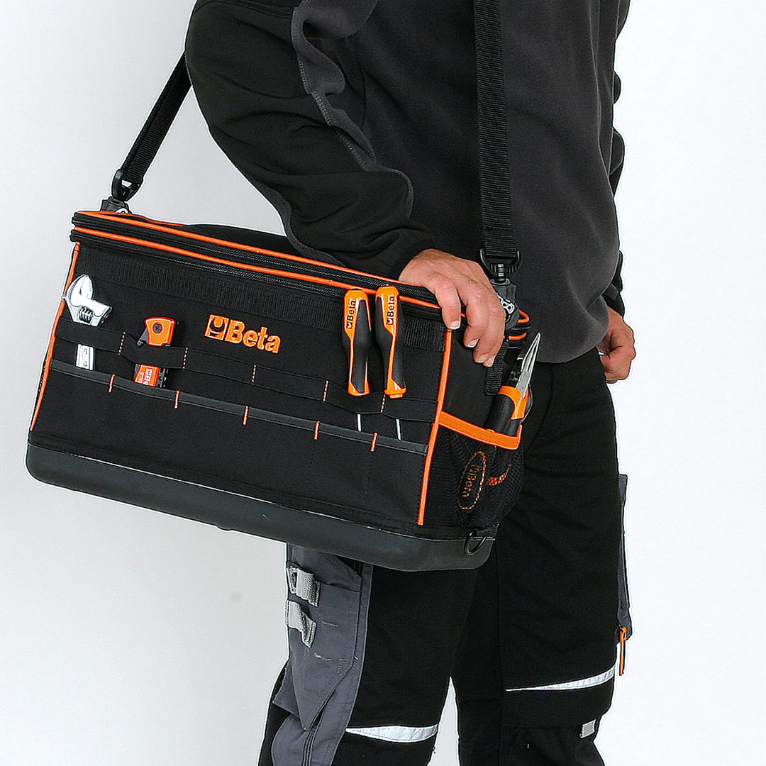 Werkzeugtasche mit internen &amp; externen Fächern, Made in Italy - Bild 5