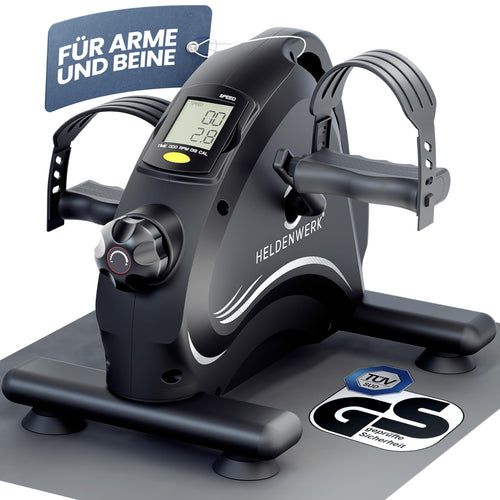 Pedaltrainer Set TÜV/GS geprüft für Senioren mit Anti-Rutschmatte