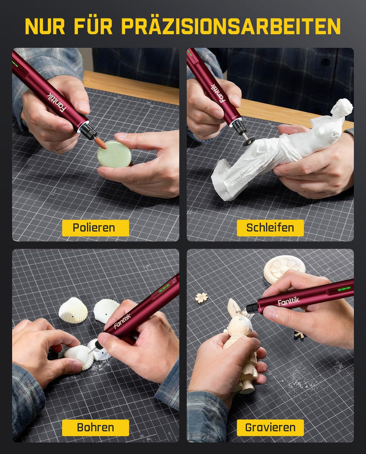 Akku-Multifunktionswerkzeug Mini 100g mit 5 Stufen &amp; LED-Anzeige - Bild 7