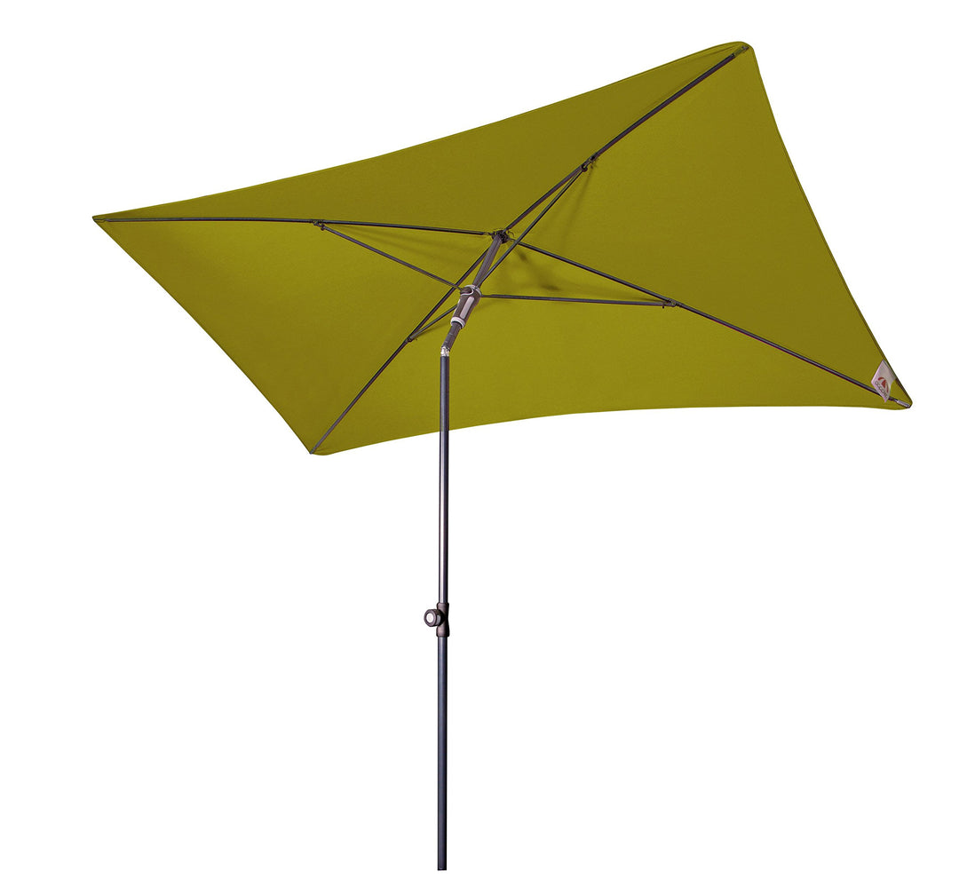 Sonnenschirm rechteckig 225x120cm wasserdicht UV80 Pistazie - Bild 2